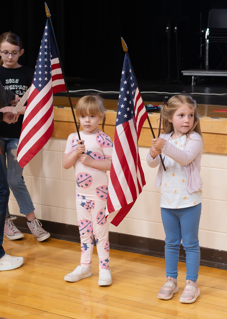 Our flag bearers for morning program
