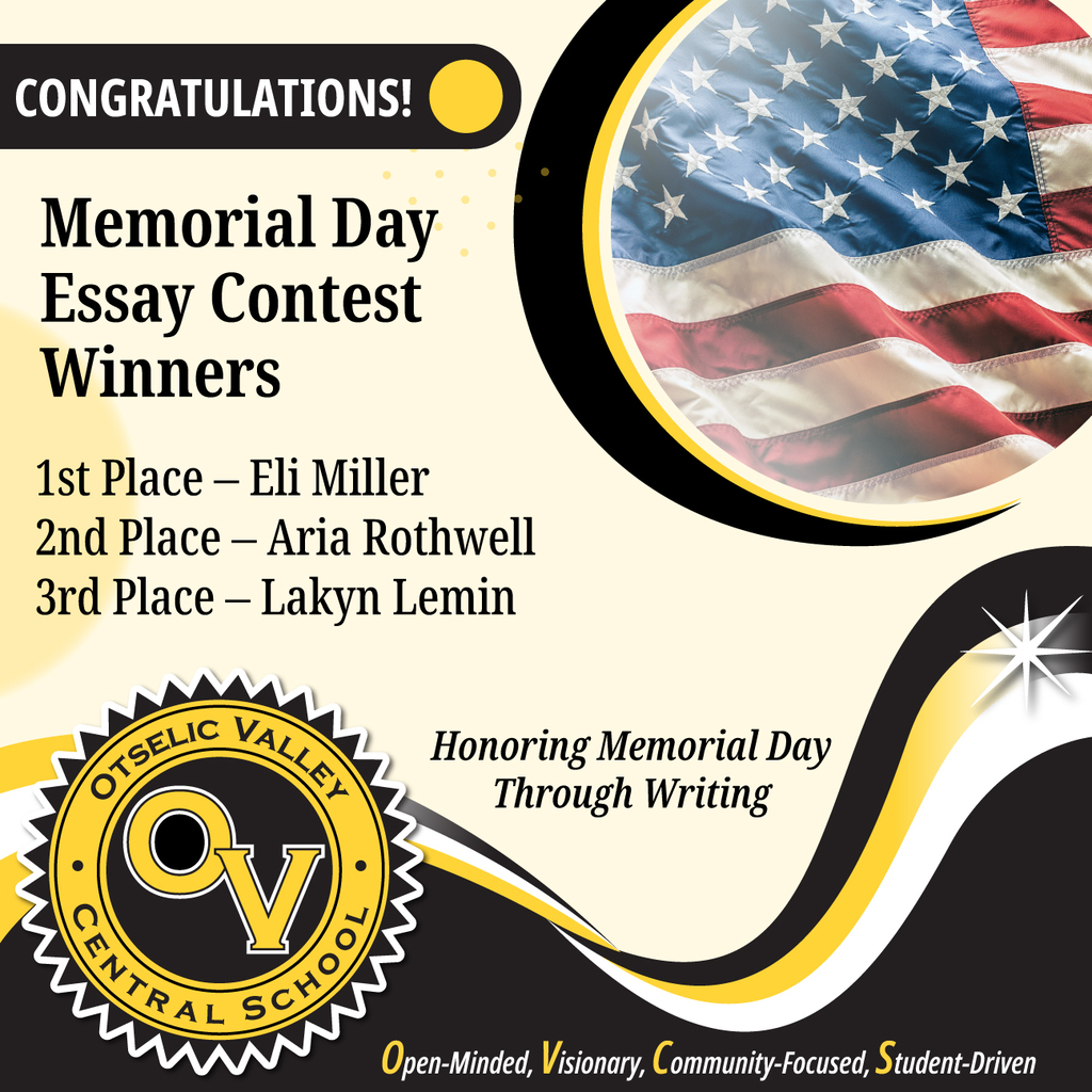 Memorial Day Contest Winners Graphic