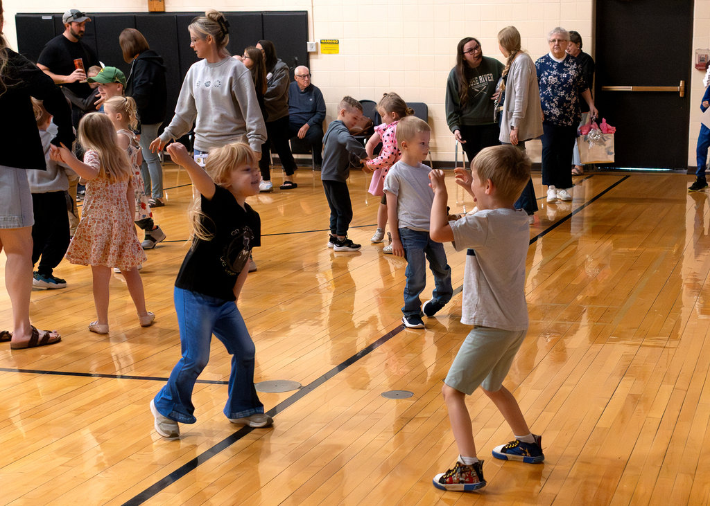 Students participate in the Otselic Valley Morning Program, including grade-level presentations, OV Stars recognition, birthday celebrations, musical performances, and OV’s Got Talent acts in the school auditorium.