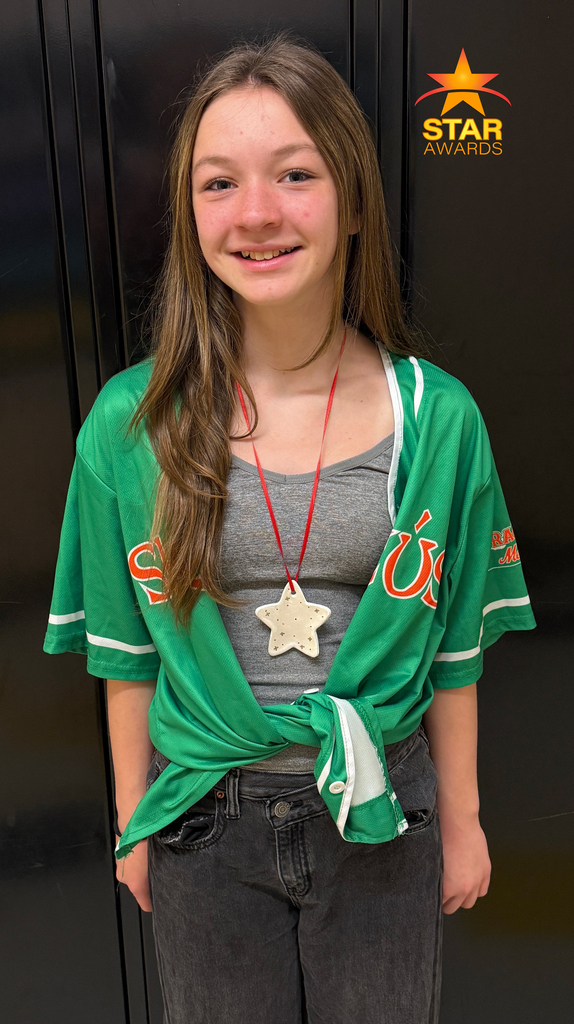 Otselic Valley students recognized as May OV Star Award recipients for demonstrating courage.