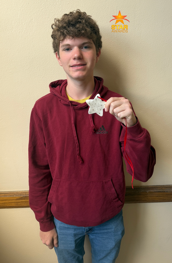 Otselic Valley students recognized as May OV Star Award recipients for demonstrating courage.