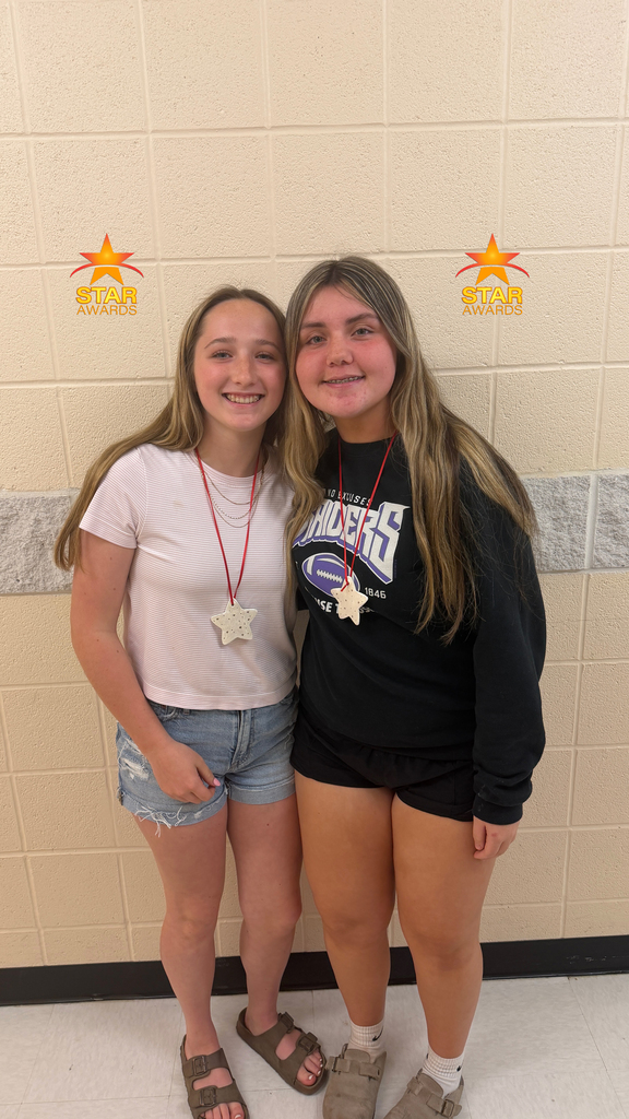 Otselic Valley students recognized as May OV Star Award recipients for demonstrating courage.