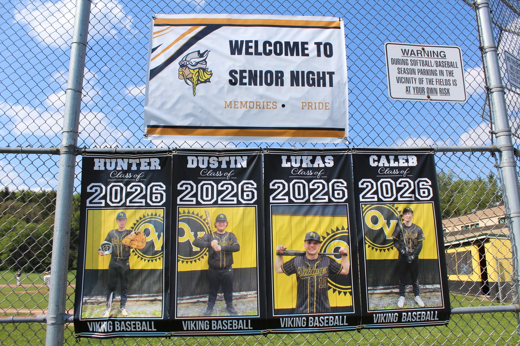 Photos from Otselic Valley Baseball Senior Night featuring senior players, their families, teammates, coaches, and recognition ceremonies on the baseball field.