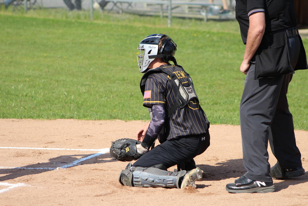 Photos from Otselic Valley Baseball Senior Night featuring senior players, their families, teammates, coaches, and recognition ceremonies on the baseball field.
