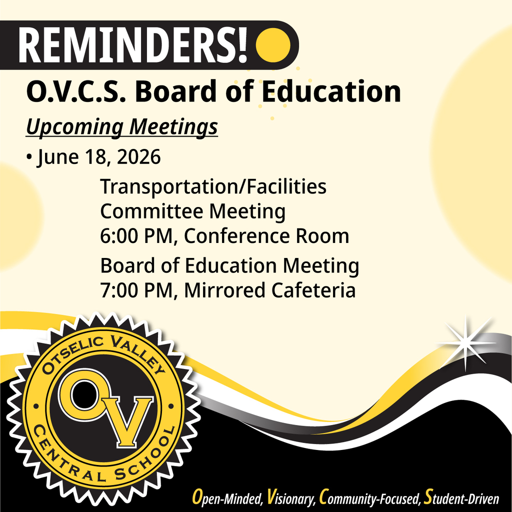 Graphic for Board of Education meeting on June 18, 2026