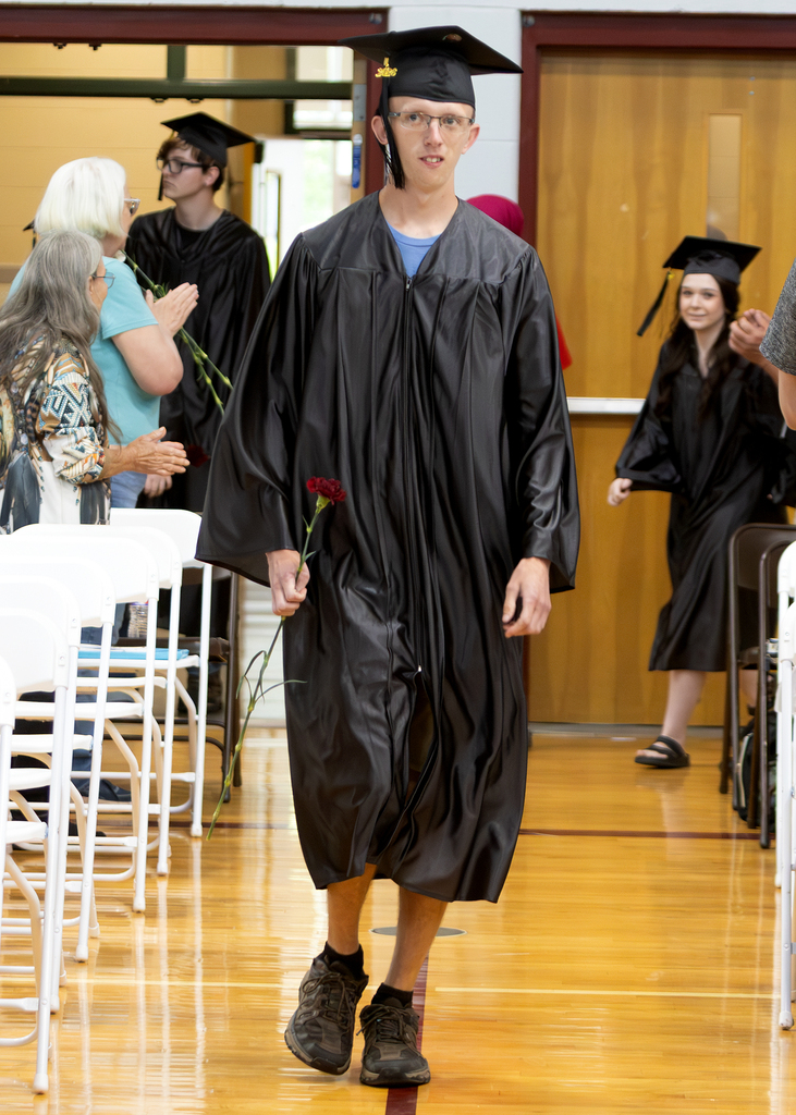 Otselic Valley students recognized during the 2026 Alan D. Pole Campus graduation ceremony.