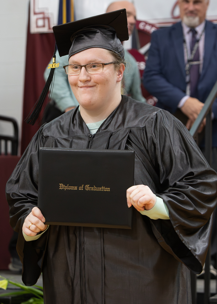 Otselic Valley students recognized during the 2026 Alan D. Pole Campus graduation ceremony.