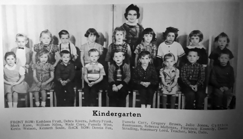 Kindergarten Georgetown Class of 1976