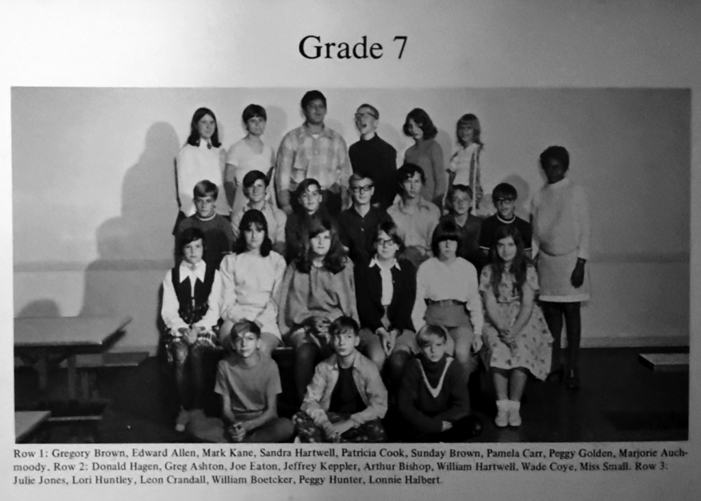 Grade 7 South Otselic Class of 1976