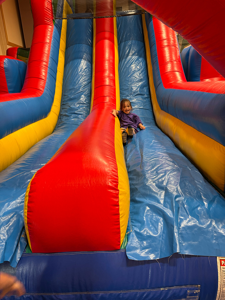Elementary students enjoy Field Day activities and games with classmates.