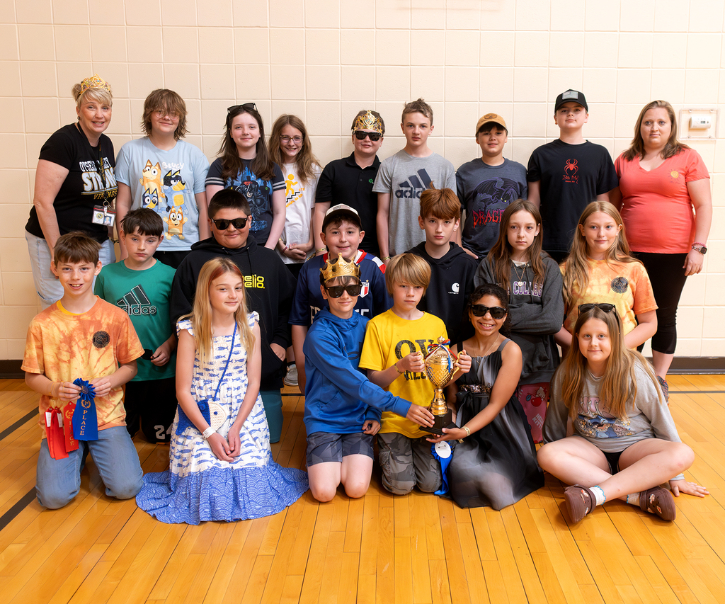 Viking Track and Field Field Day Winners for grades 3-5
