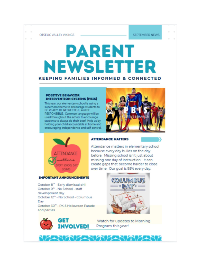 September Newsletter