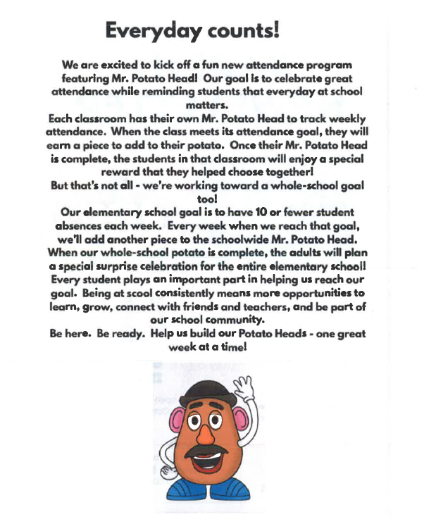 Parent Newsletter Part 2