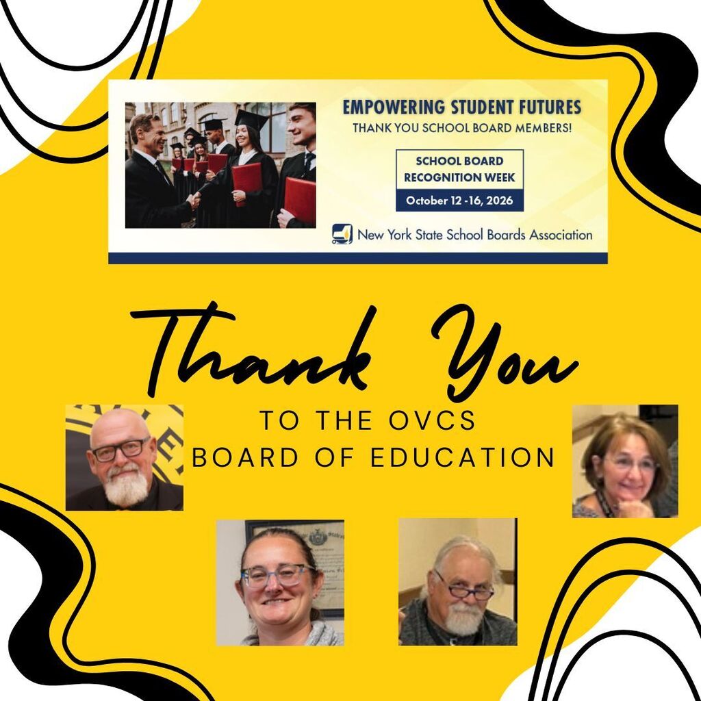 Thank You School Board Members 2026