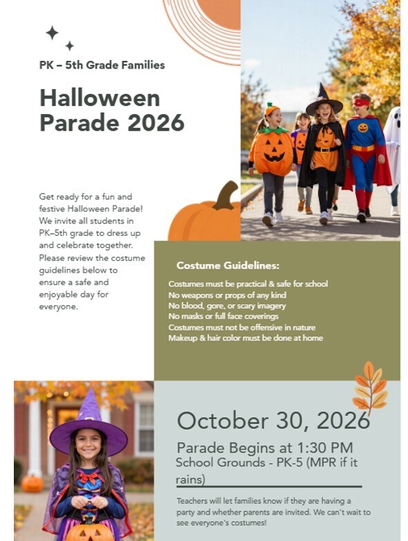Halloween Parade Graphic