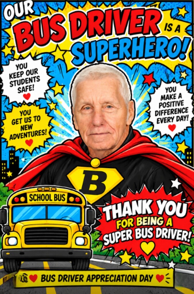 OV Bus Drivers are Superheroes