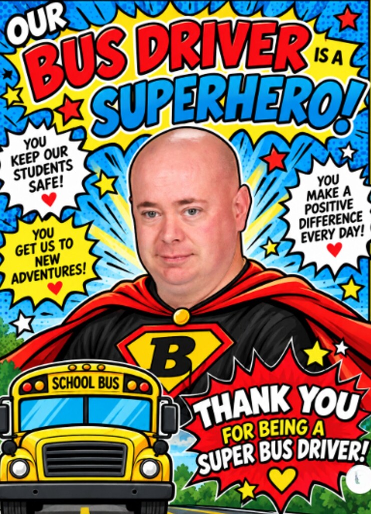 OV Bus Drivers are Superheroes