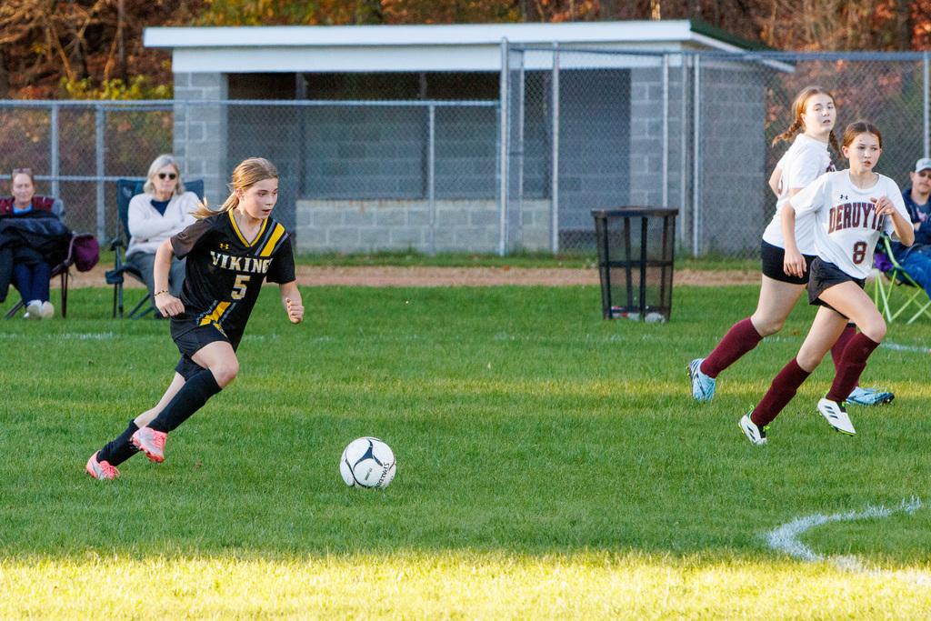 Soccer night versus DeRuyter at OV!