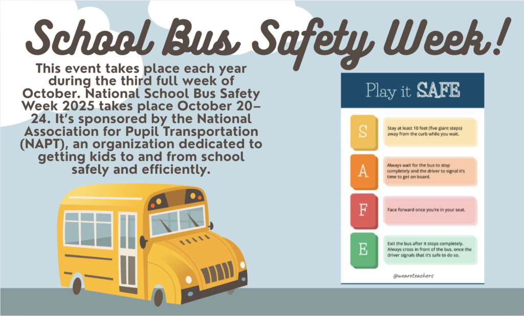 School Bus Safety Week