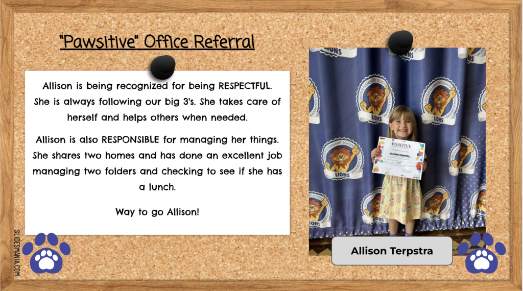 Allison is Respectful!