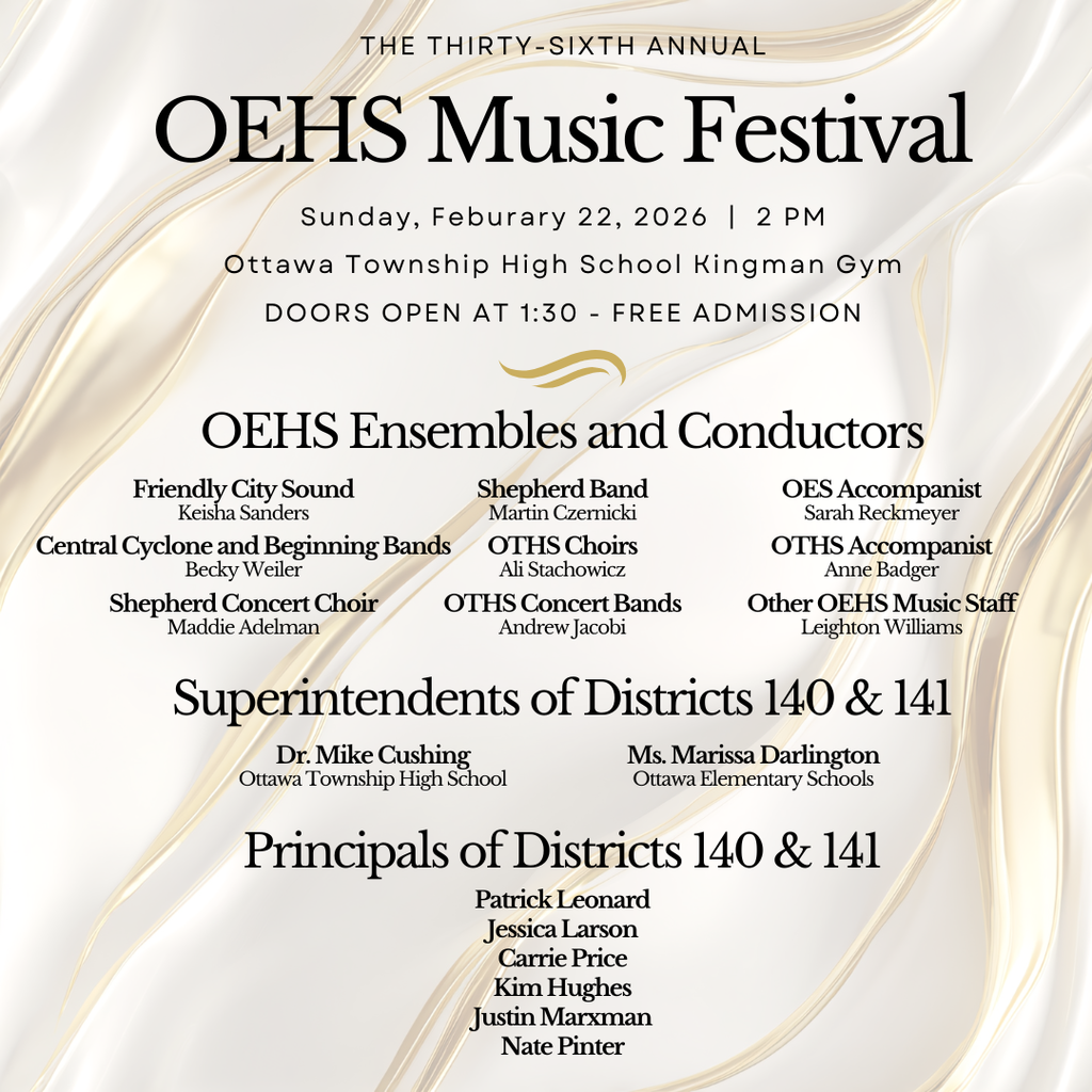 OEHS Music Fest 2026 Graphic