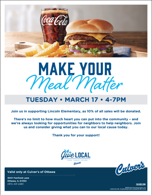 Culver's Night 