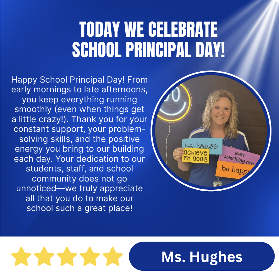 School Principal Day Post 