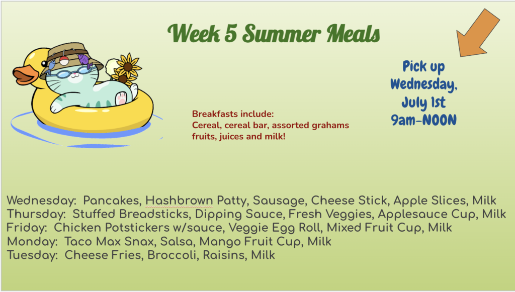 Summer Meals