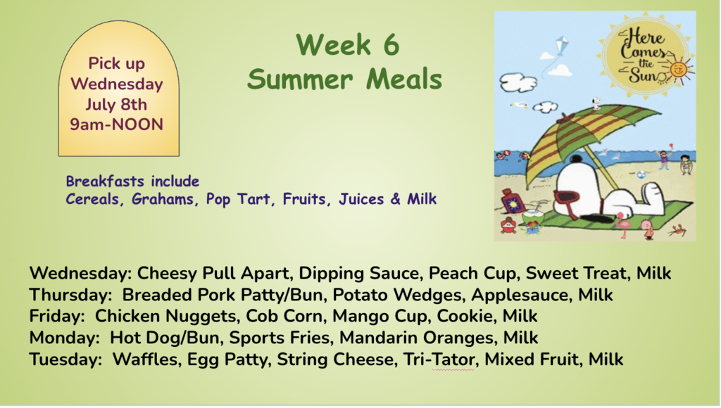 Summer Meals