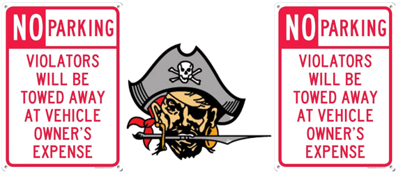 No Parking Pirate