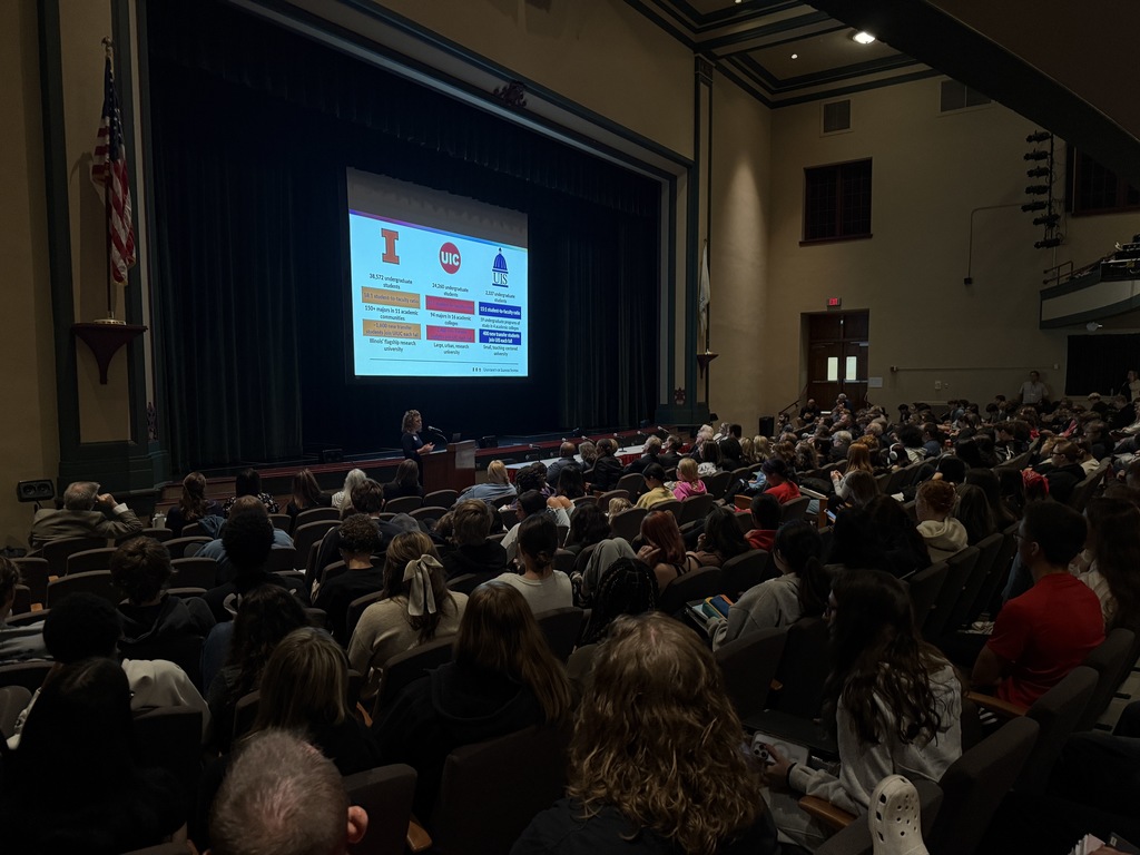 IVCC and University of Illinois System Staff join OTHS Staff for a presentation