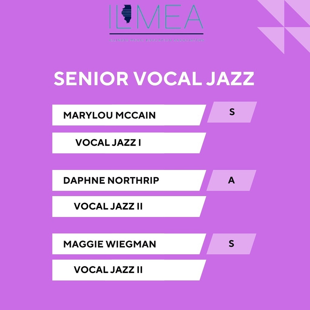 OTHS musicians selected for the ILMEA District 2 Jazz Event