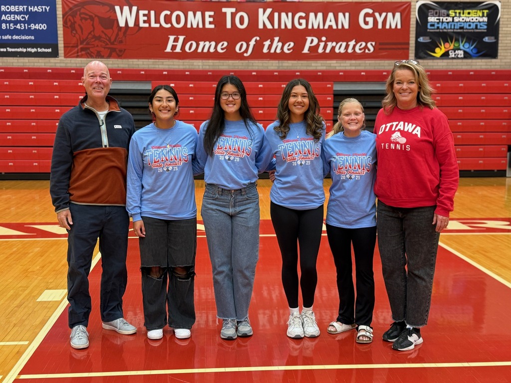 2025 OTHS Girls State Tennis team