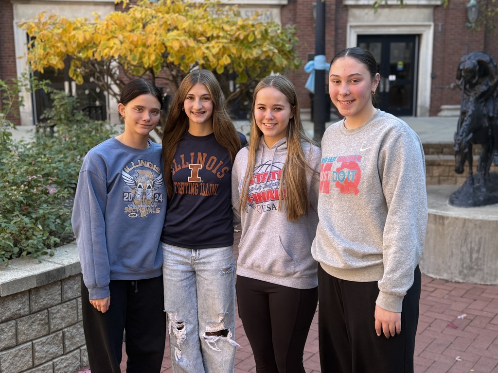 2026 HOBY Candidates Georgia Kirkpatrick, Evelyn Andree, Hailey Thrush and Keelin Gross