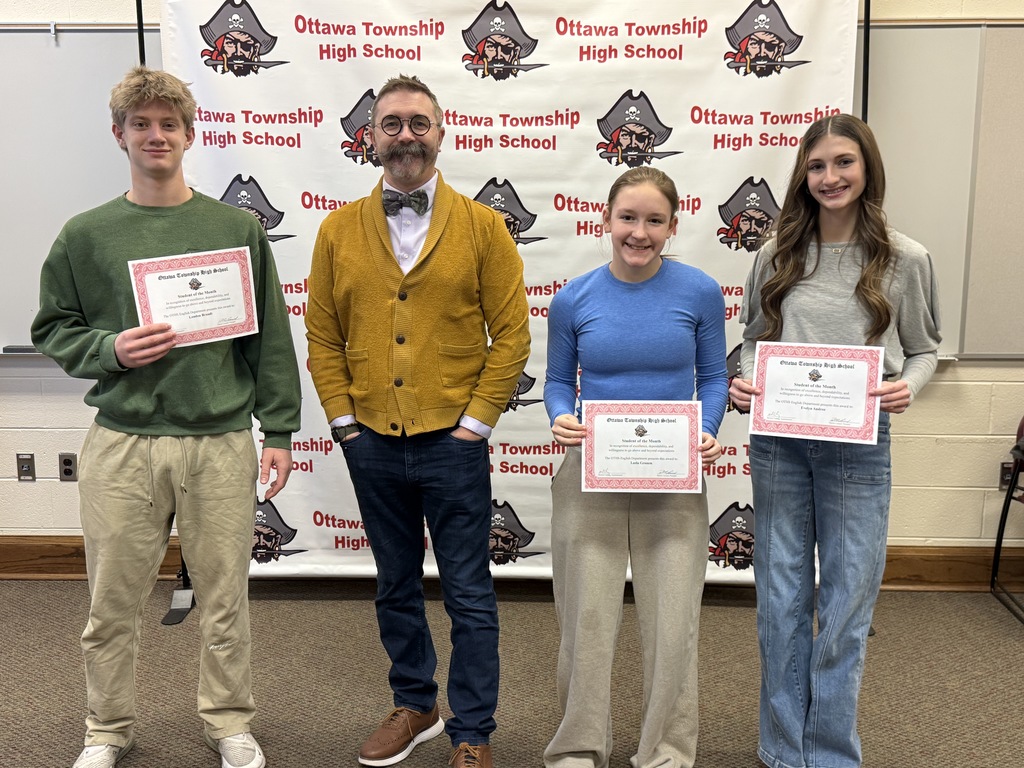January 2026 OTHS Student Recognition Awards