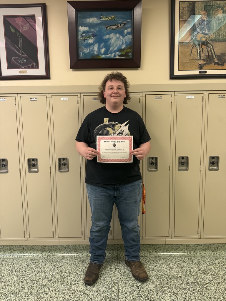 OTHS March 2026 Quarterly Student Recognition