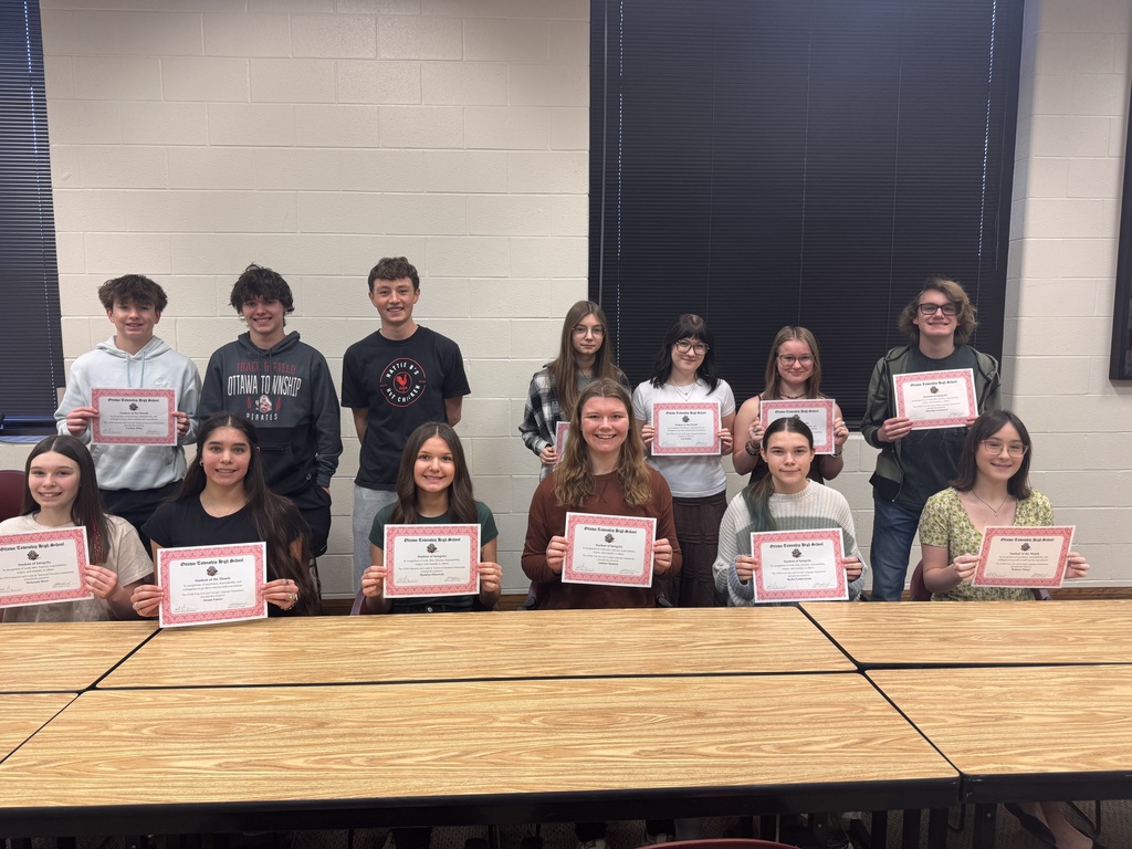 OTHS March 2026 Quarterly Student Recognition