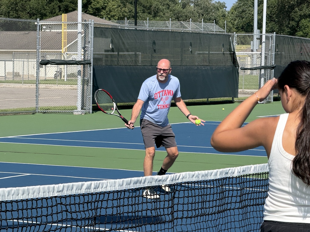 OTHS Tennis Coach Kevin Olesen