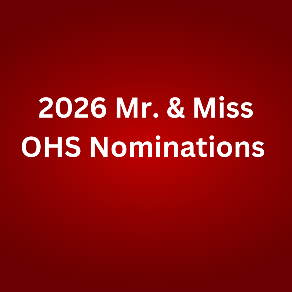 2026 Mr. and Miss OHS