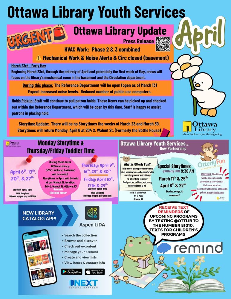 Ottawa Public Library News