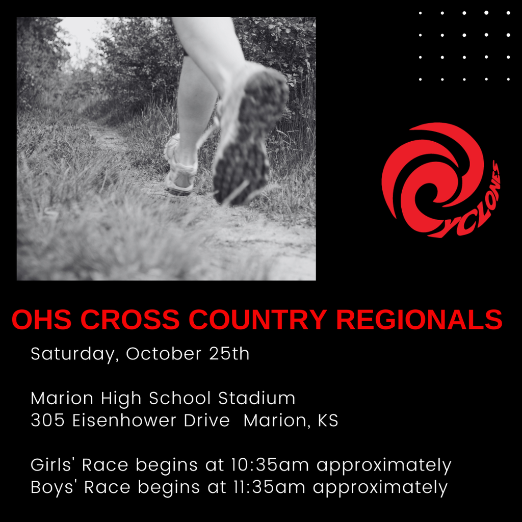 red background with words