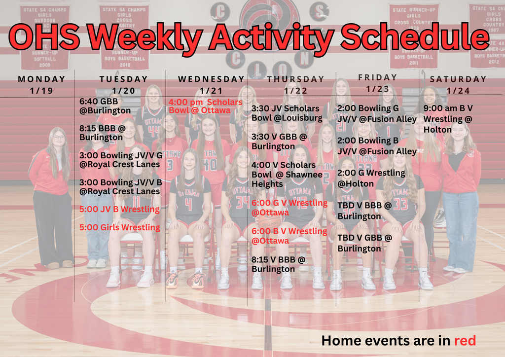 Weekly Activity