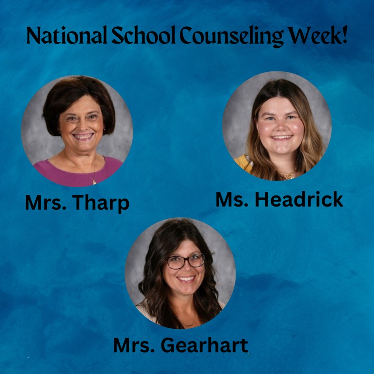 blue background words