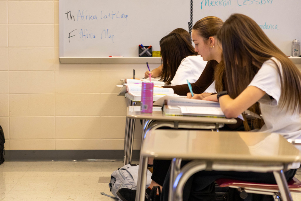 Ottawa Middle School History Class