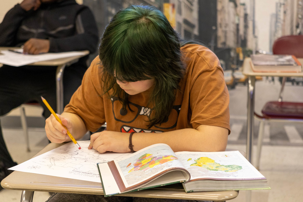 Ottawa Middle School History Class