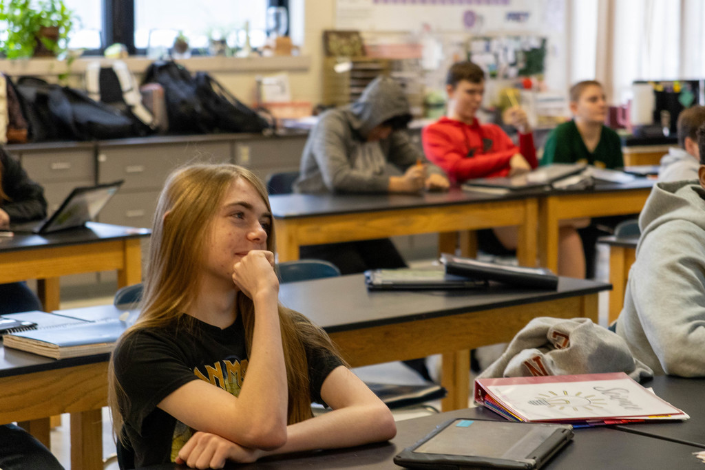 Ottawa Middle School Science Class