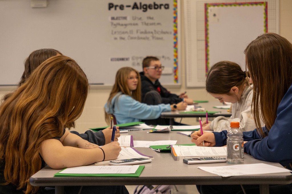 Ottawa Middle School Math Class