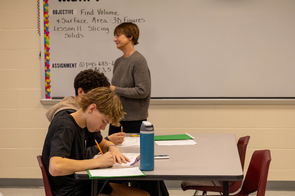 Ottawa Middle School Math Class