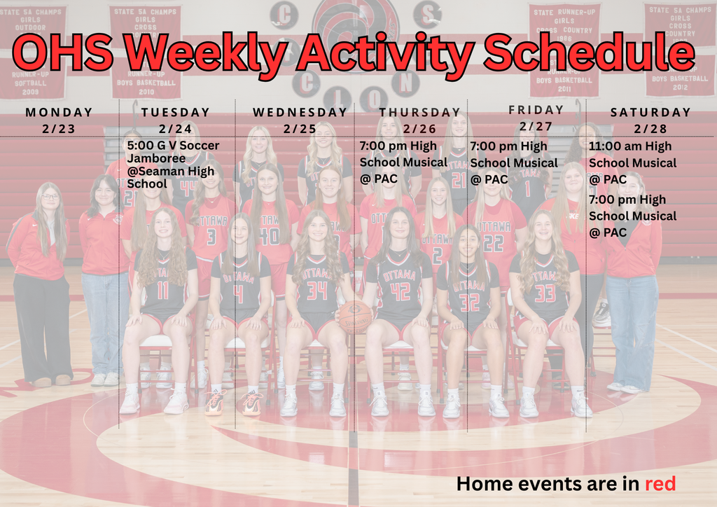 Weekly Activities