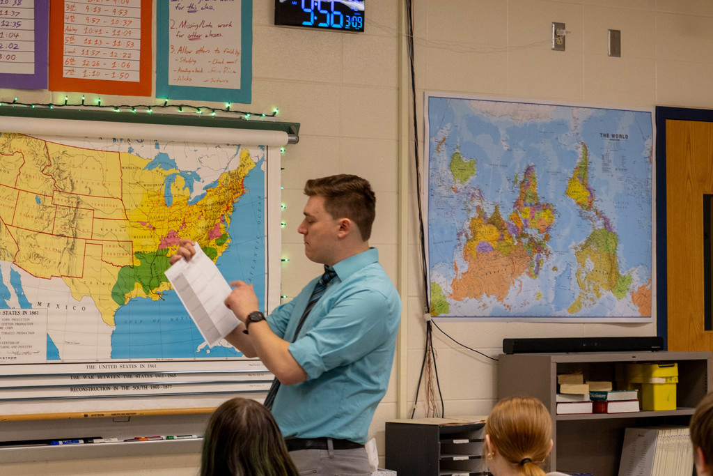 Ottawa Middle School History Class